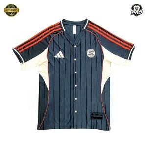 FC Bayern Munich adidas US Pack Full-Button Baseball Jersey - Limited Edition